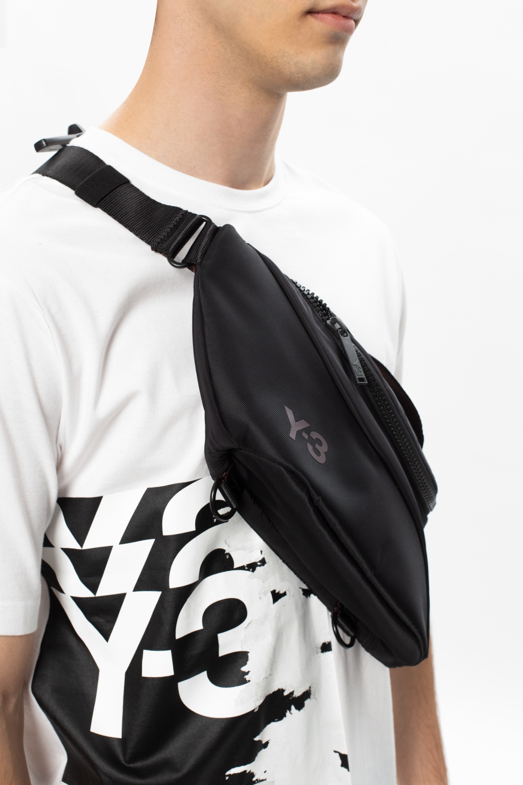 IetpShops - 3 Yohji Yamamoto Branded belt bag - Men's Bags